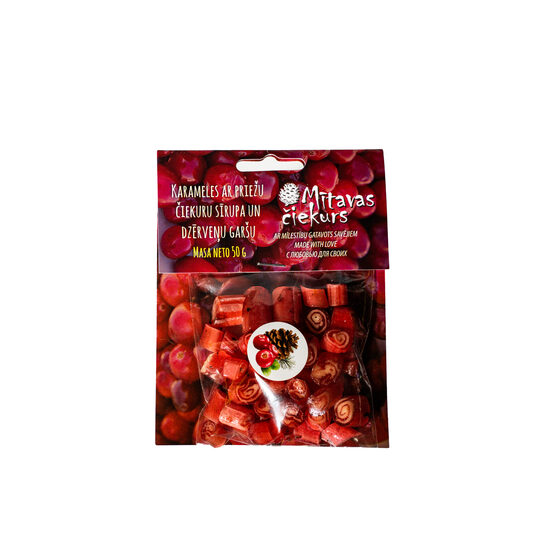 PINE CONE-CRANBERRY HARD CANDY 50G