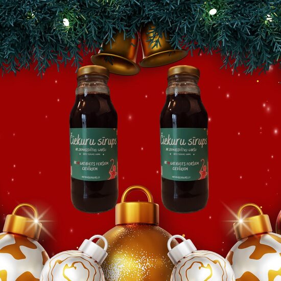 PINE CONE SYRUP WITH CHRISTMAS TASTE COMBO 2x300ml
