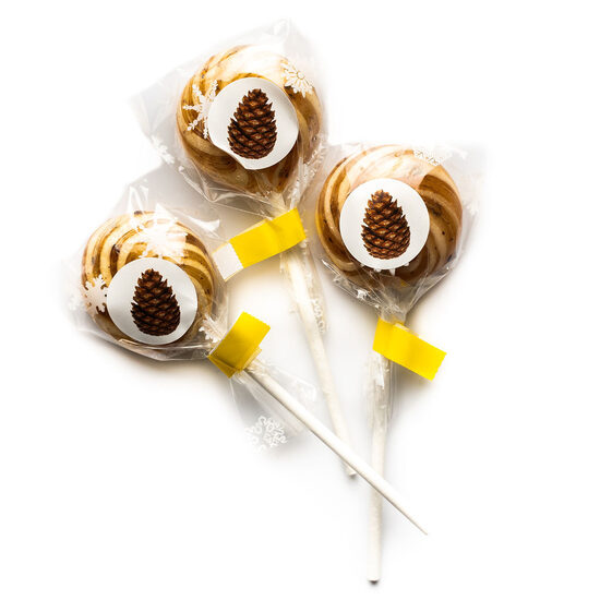 Becukriai pušų kankorėžių saldainiai 15 g
